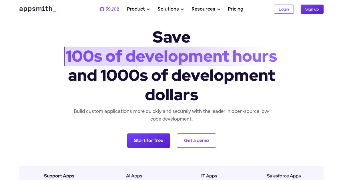 Appsmith: Platform for building admin panels, internal tools, and dashboards