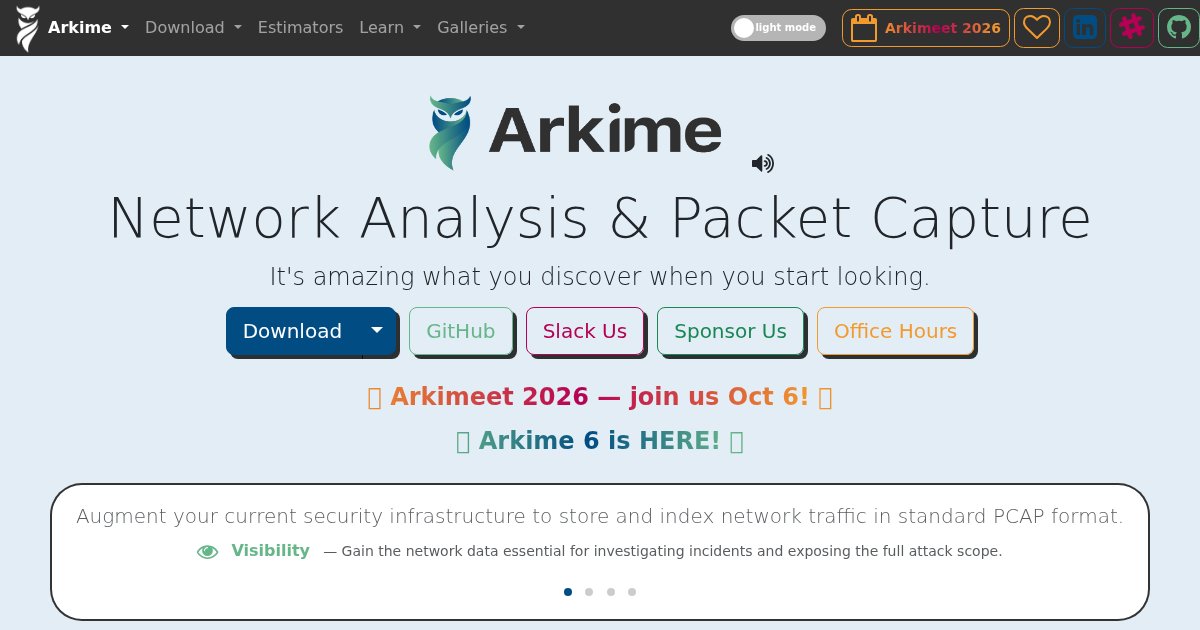 Arkime: Full Packet Capture You Can Actually Search