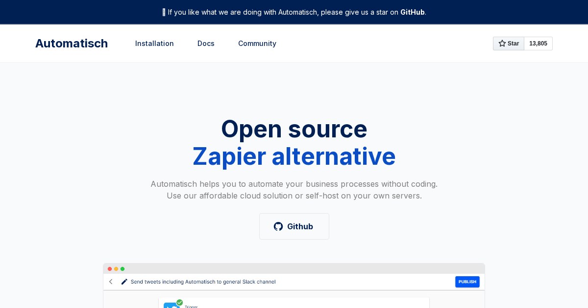 Automatisch: Automation tool for business processes and workflows