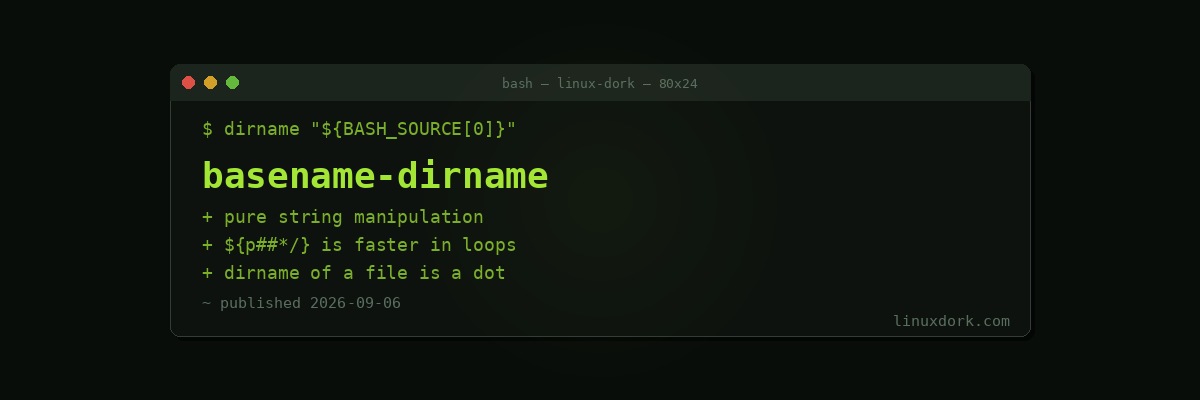 basename and dirname Explained: Splitting Paths in Scripts