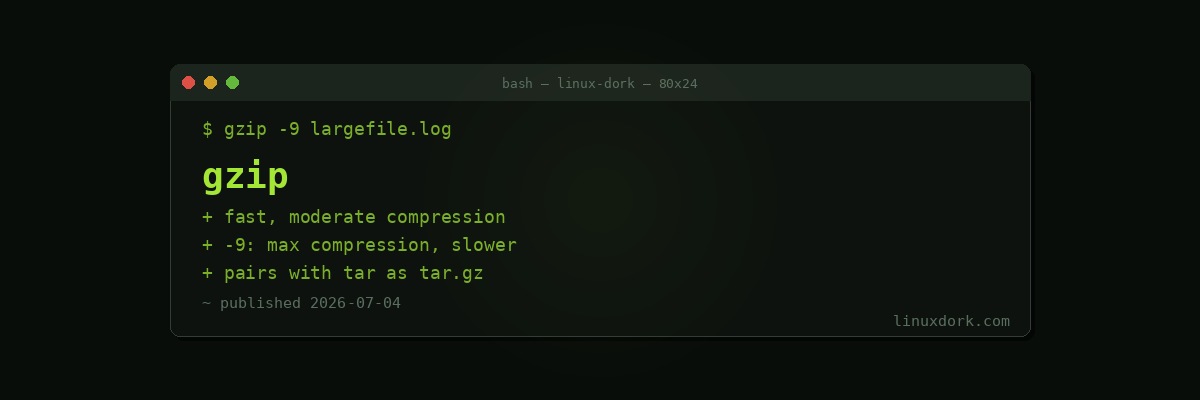 gzip Explained