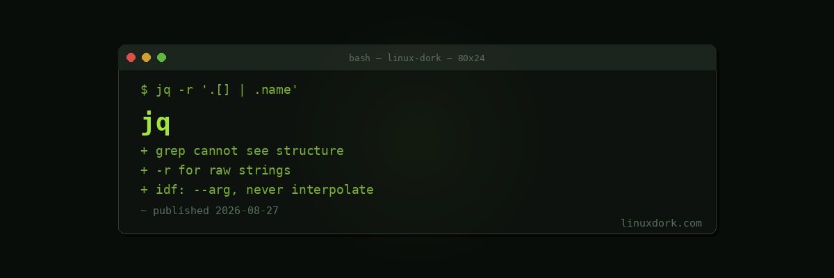 jq Explained: Querying JSON From the Command Line