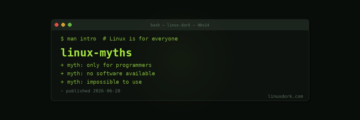 Common Myths About Linux