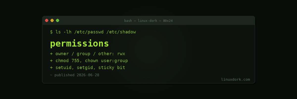 How Linux Permissions Work