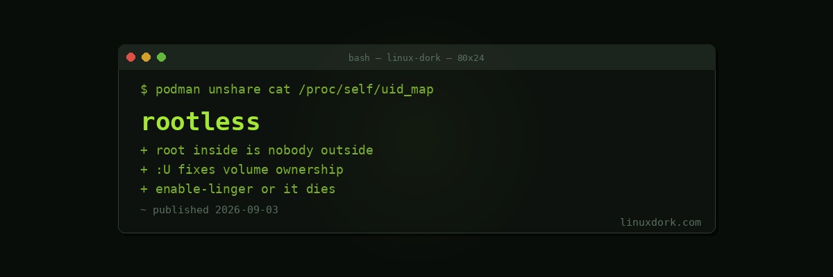 Rootless Containers: Running Podman and Docker Without a Root Daemon