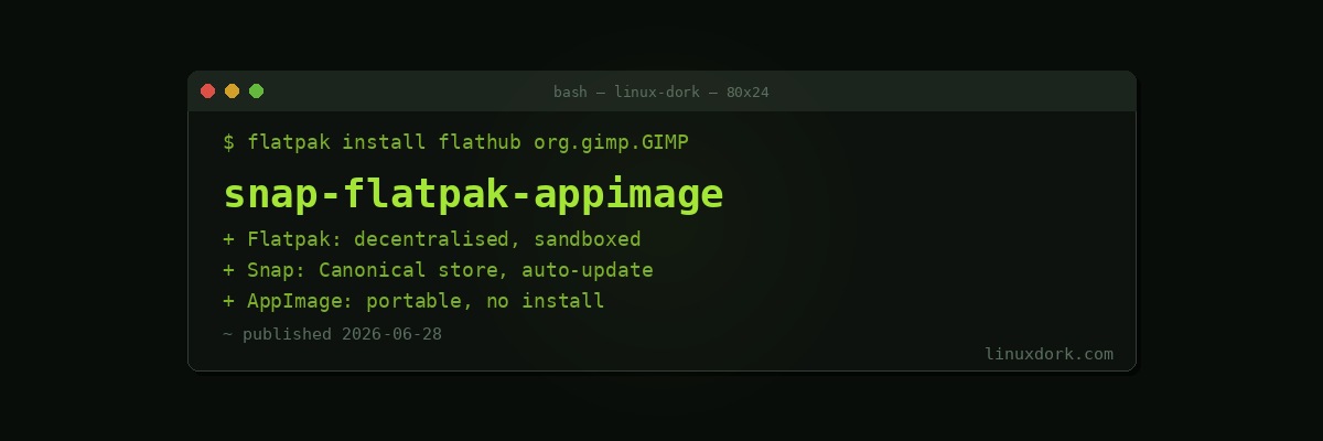 Snap vs Flatpak vs AppImage: Universal Linux Packages Explained