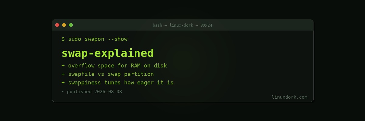 Swap Space Explained