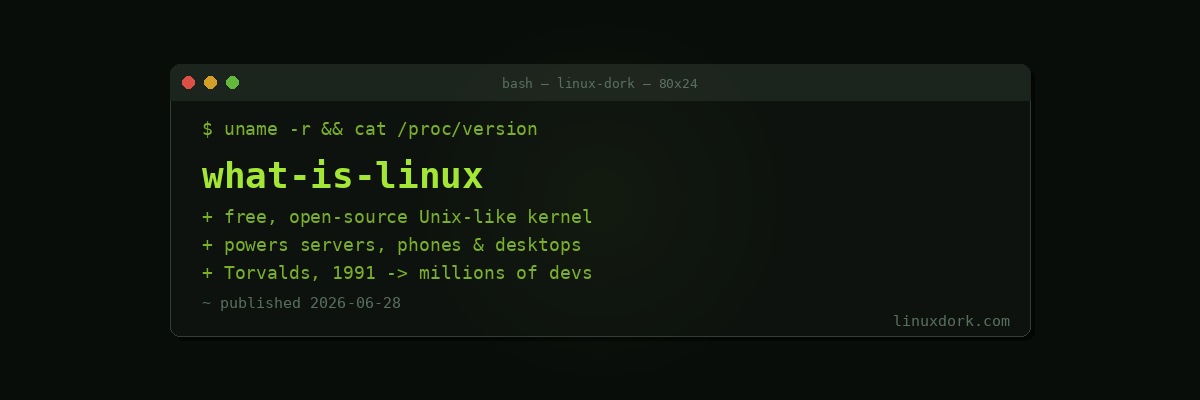What Is Linux?