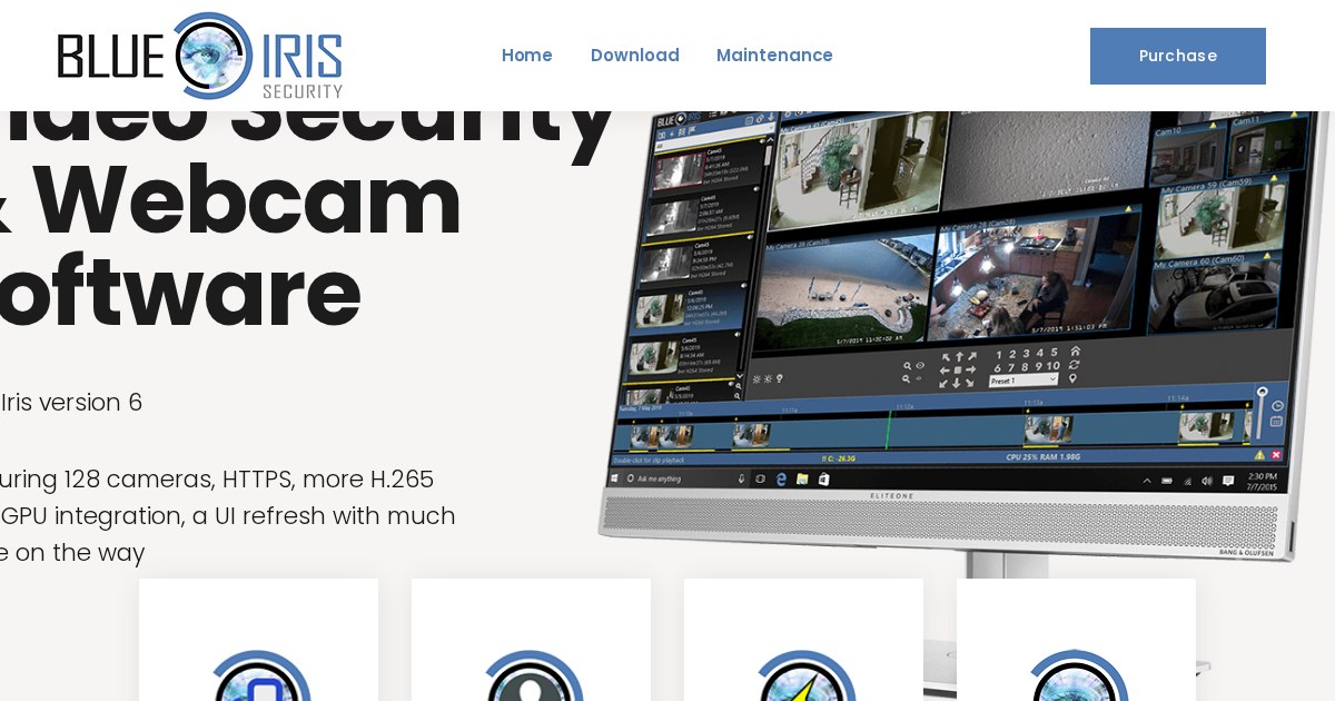 Blue Iris: Video security and webcam software