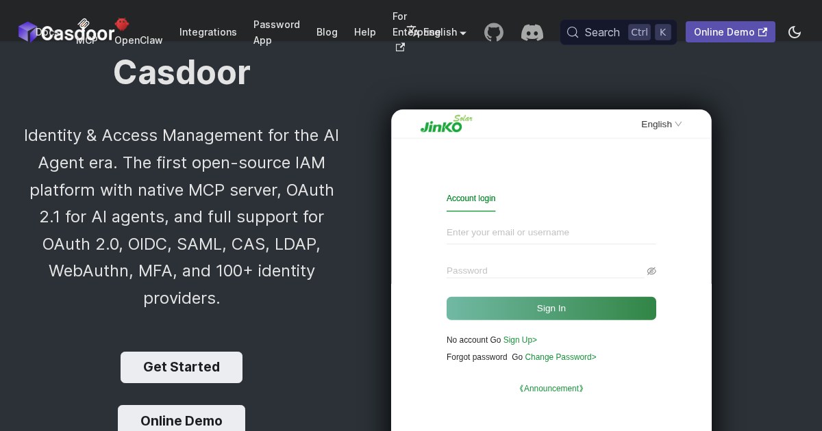 Casdoor: Open-source, UI-first identity access management