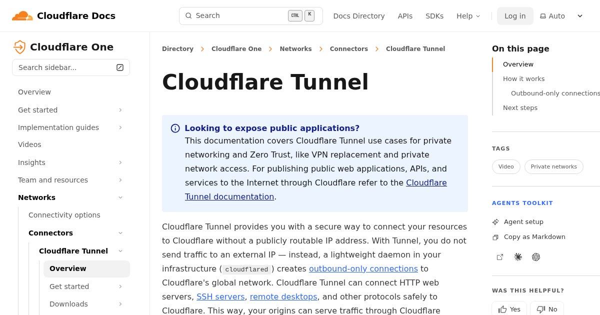 Cloudflared: Tunneling daemon for proxying traffic from the Cloudflare network