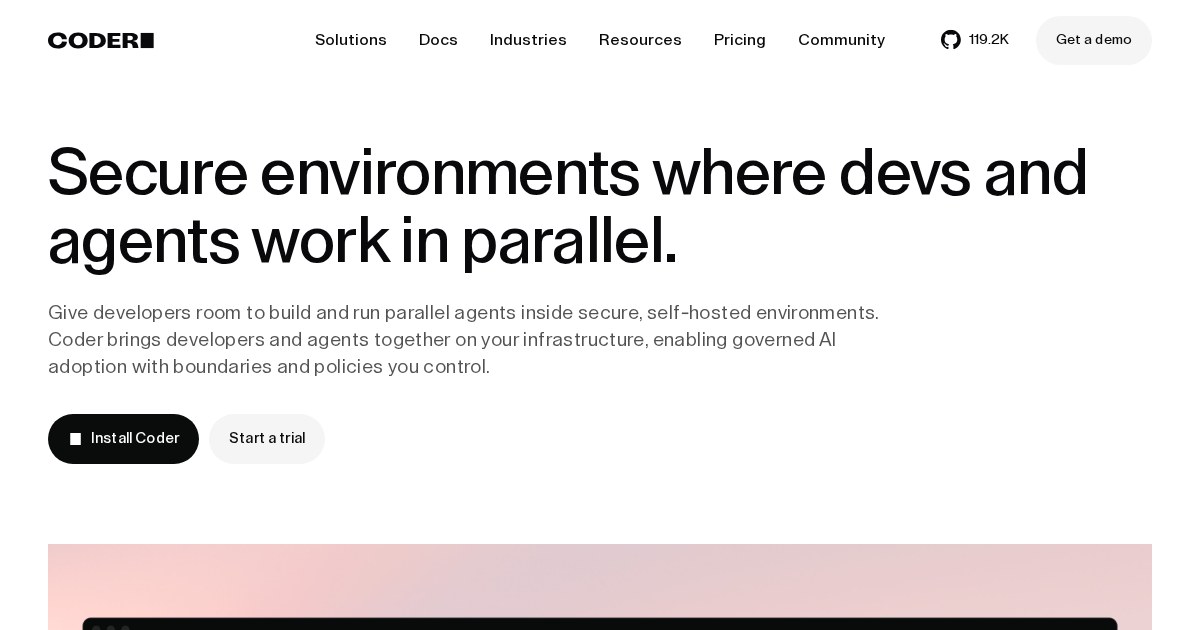 Coder: Provision remote development environments via Terraform