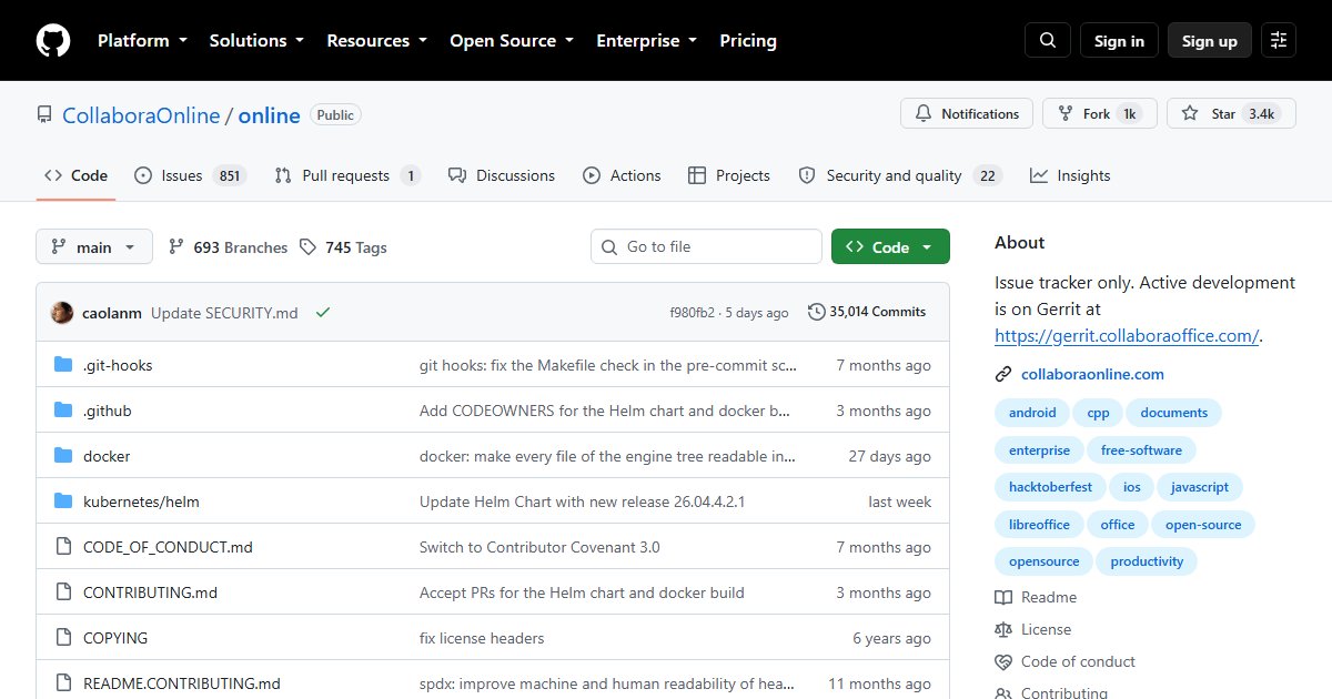 Collabora Online: LibreOffice in the Browser for Nextcloud and Beyond
