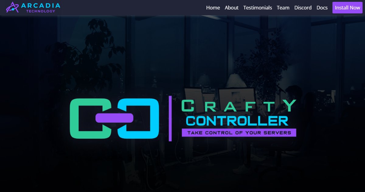 Crafty Controller: A Web Panel for Minecraft Java and Bedrock Servers