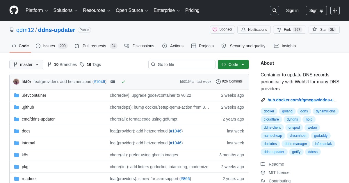 DDNS Updater: Periodic DNS record updates across a number of DNS
