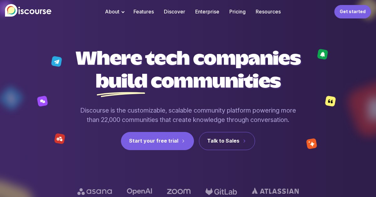 Discourse: Platform for community discussion