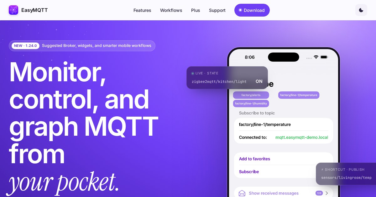 EasyMQTT: Simple MQTT Client