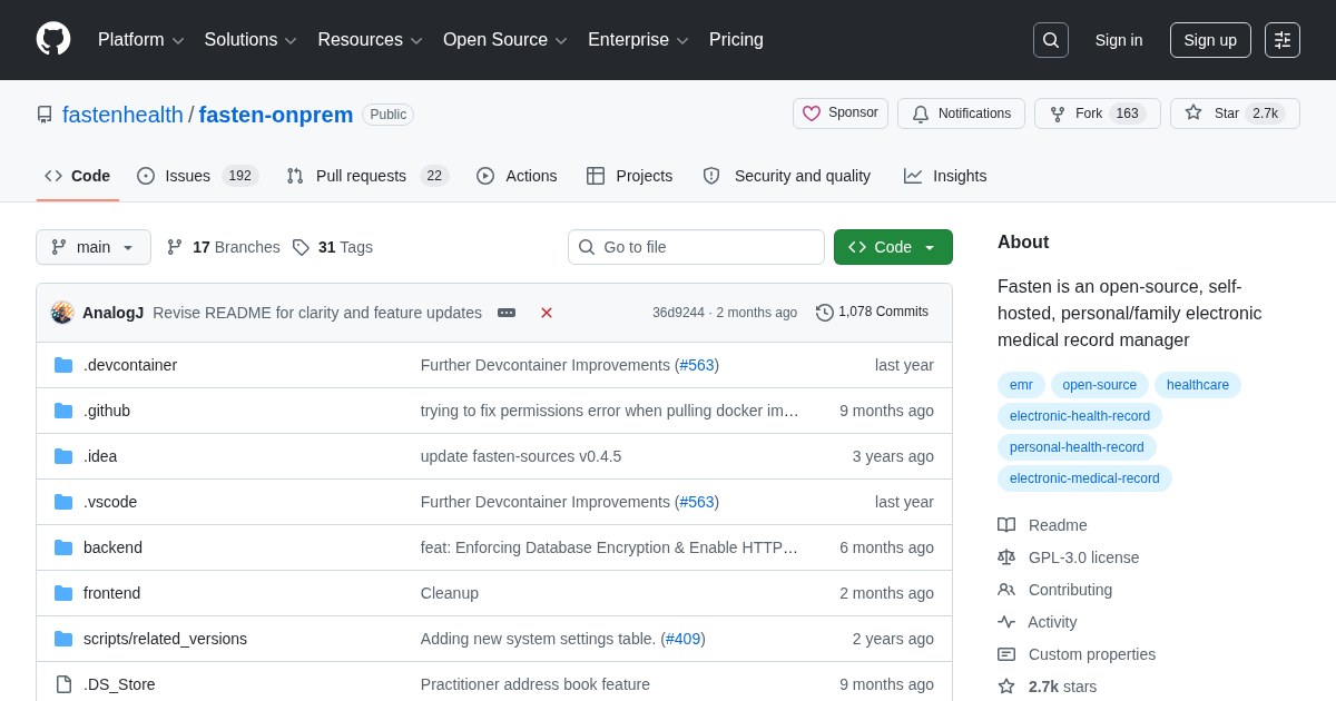 Fasten Health: What You Need to Know: Open-source personal medical record aggregator