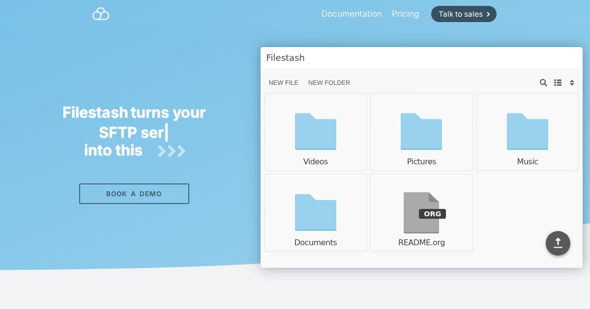 Filestash: Modern web client and file manager with support