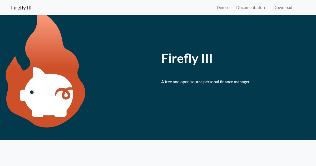 Firefly III: Personal finance management and budgeting
