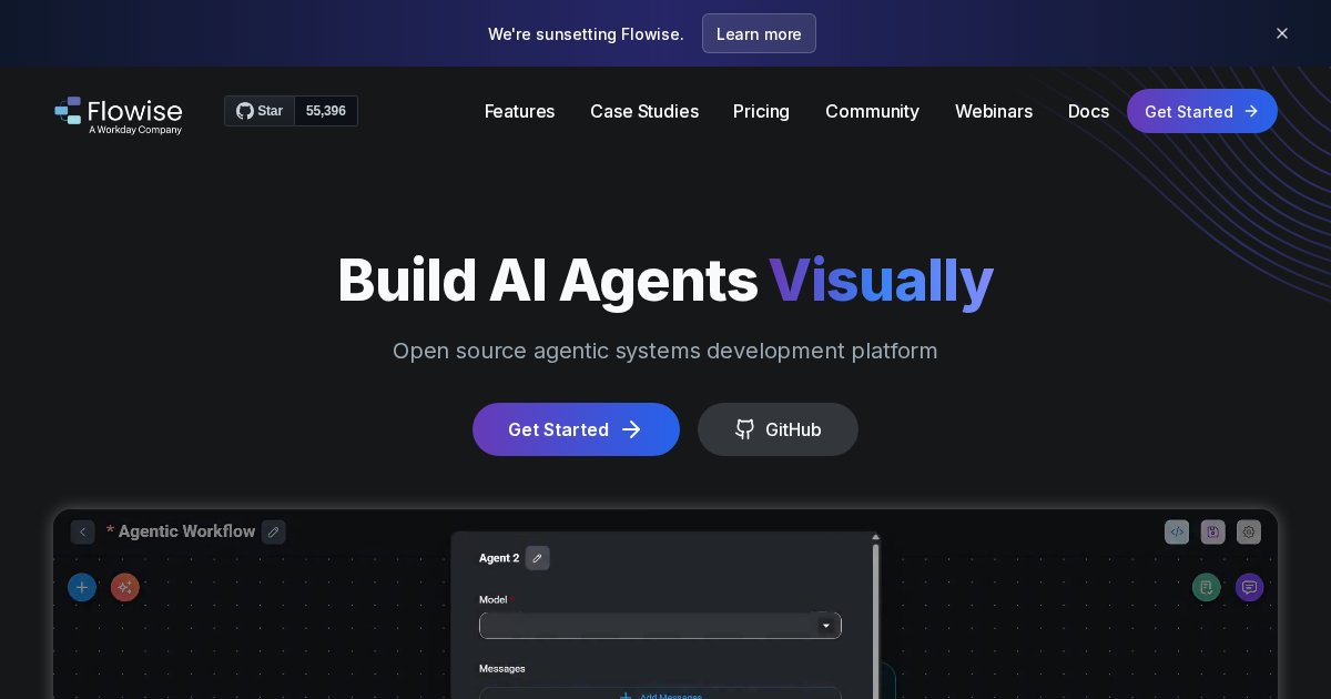 Flowise: Drag-and-Drop LLM Workflows