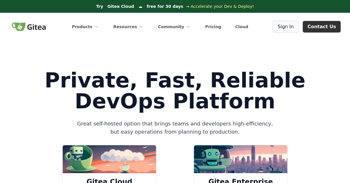Gitea: Lightweight Self-Hosted Git Service