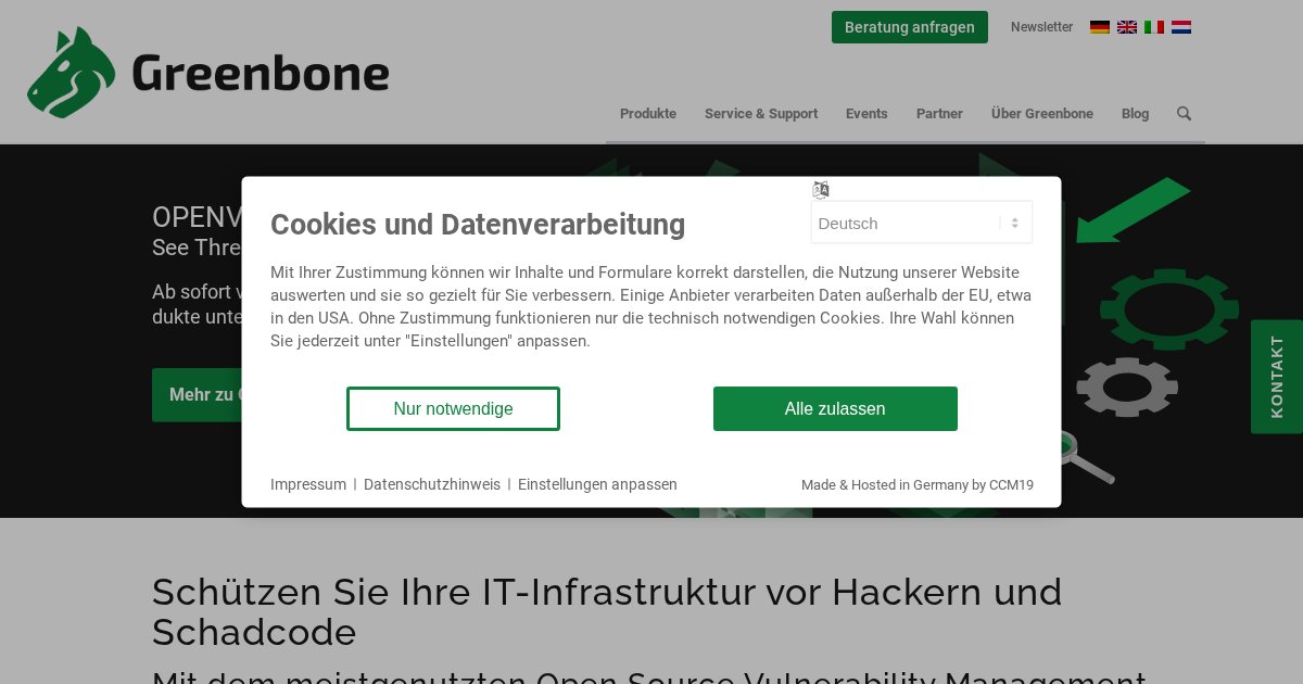 Greenbone Community Edition: Network Vulnerability Scanning