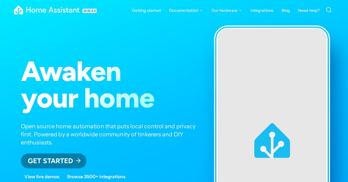 Home Assistant: Local-First Home Automation