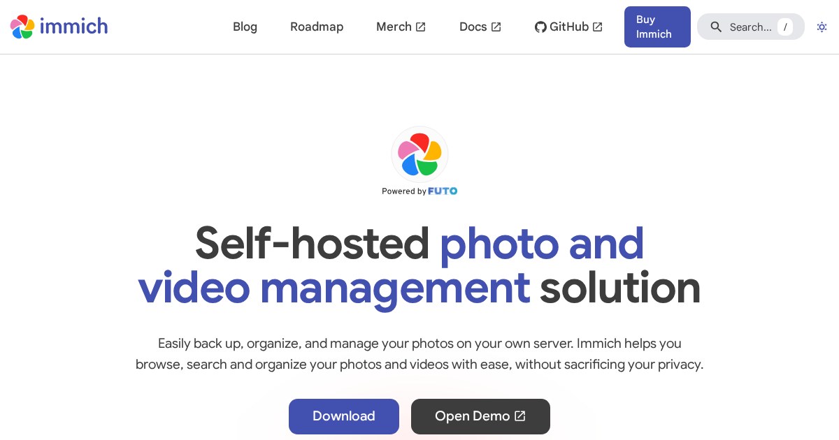 Immich: Self-Hosted Google Photos Alternative