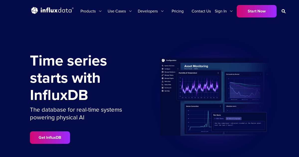 InfluxDB: Scalable datastore for metrics, events, and real-time analytics