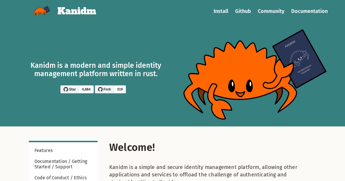 Kanidm: Modern and simple identity management platform