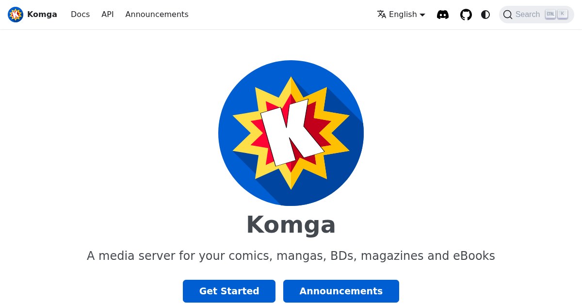 Komga: Media server for comics, manga, magazines, and books with API and OPDS support