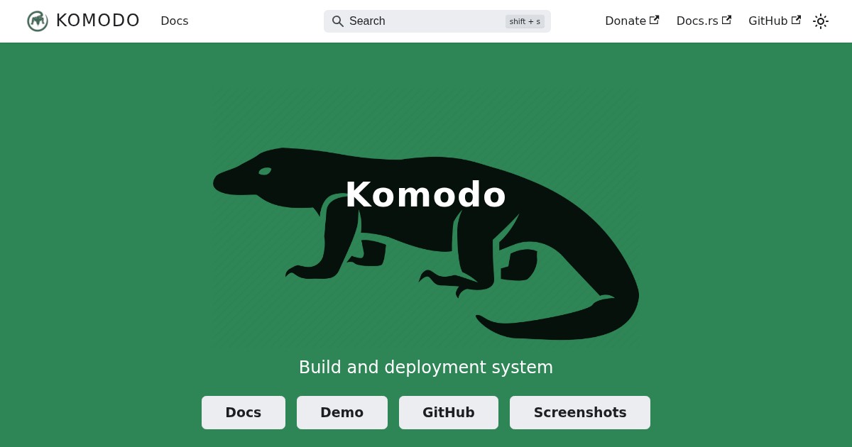 Komodo: Multi-Server Docker and Build Management