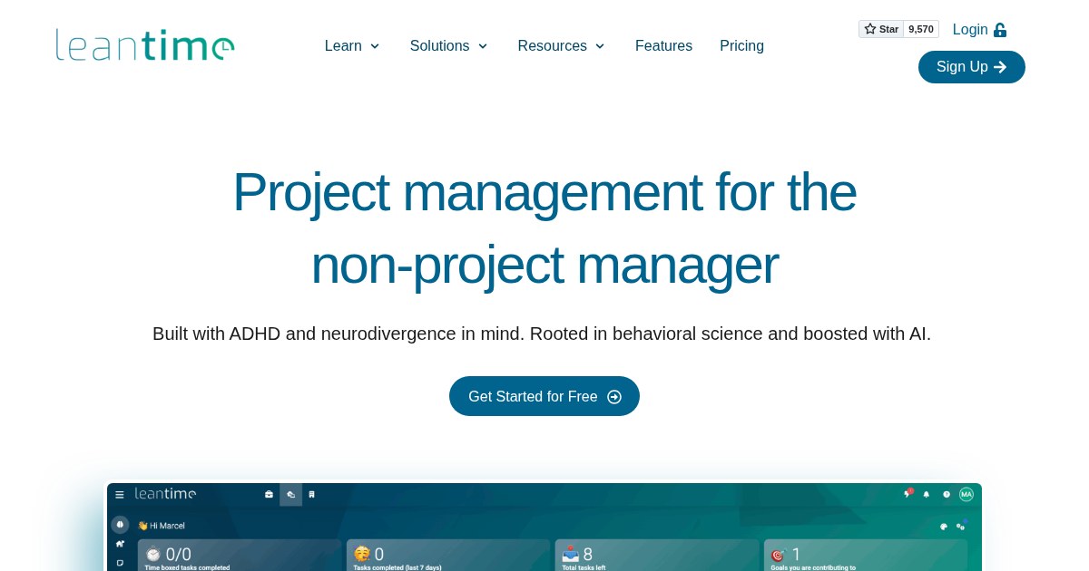 Leantime: Goals-focused project management system for non-project managers