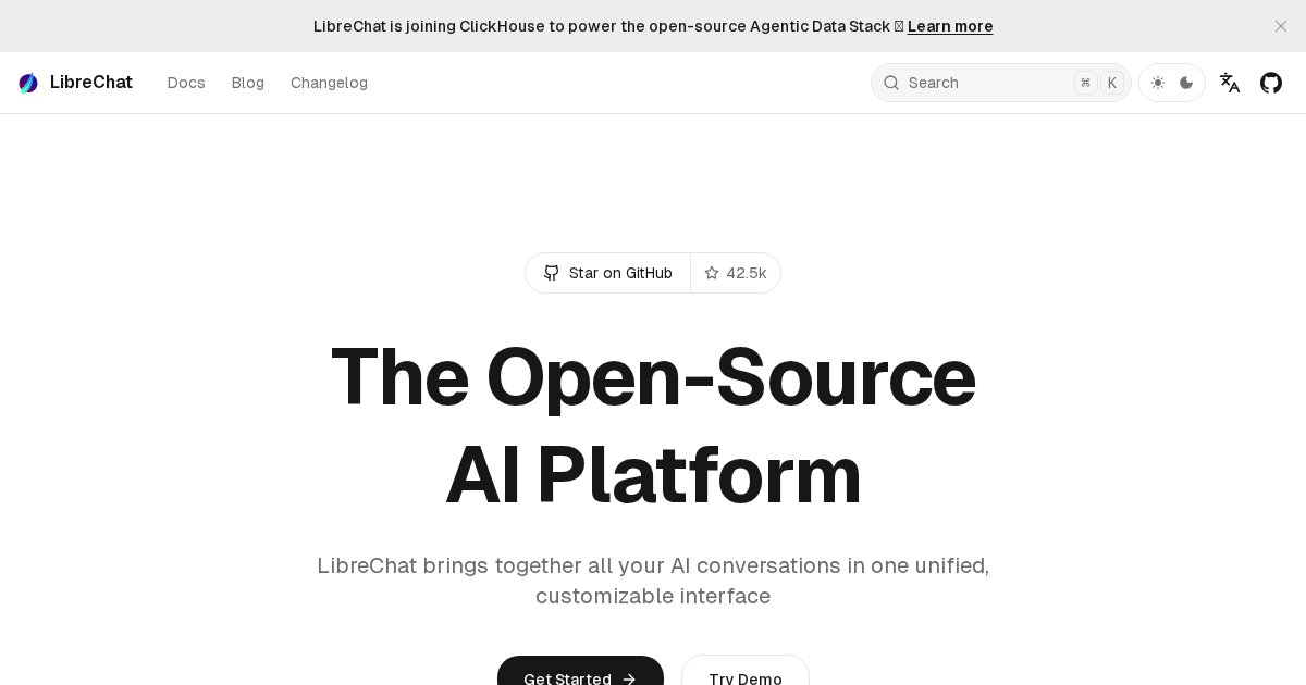 LibreChat: One Chat Interface for Every Model