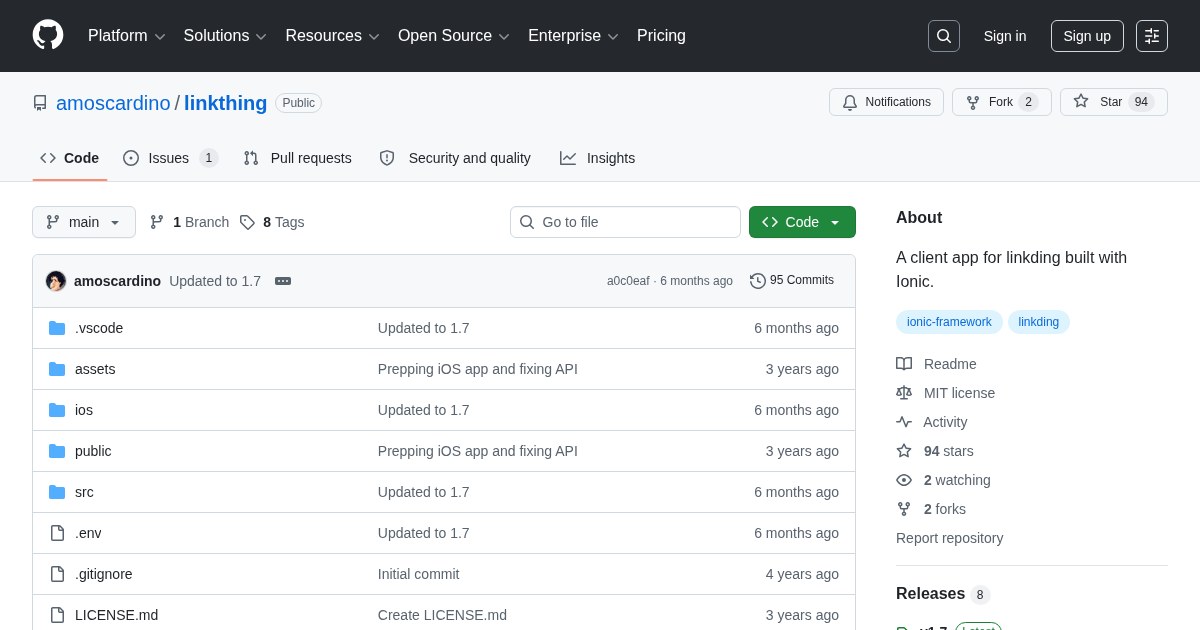 LinkThing: iOS Client for Linkding