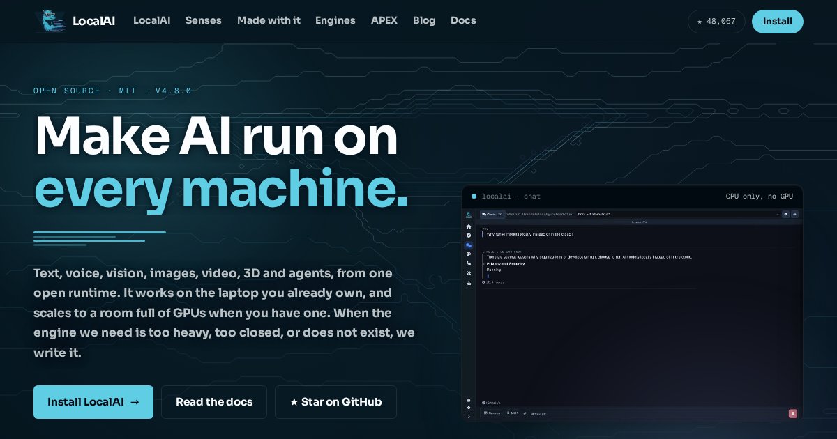 LocalAI: A Drop-In OpenAI API for Your Own Hardware