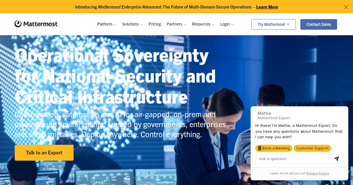 Mattermost: Open source platform for secure collaboration