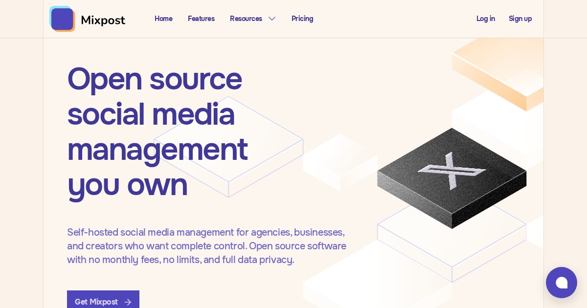 Mixpost: Easily create, schedule, publish, and manage social media content in one place