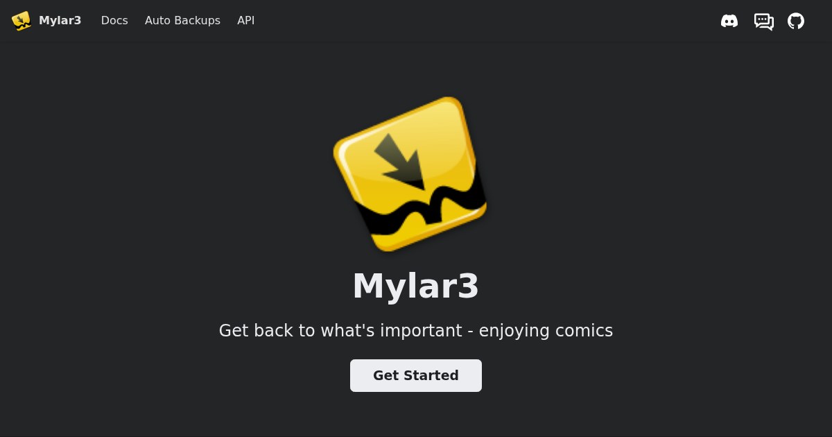 Mylar3: Automated comic book downloader program