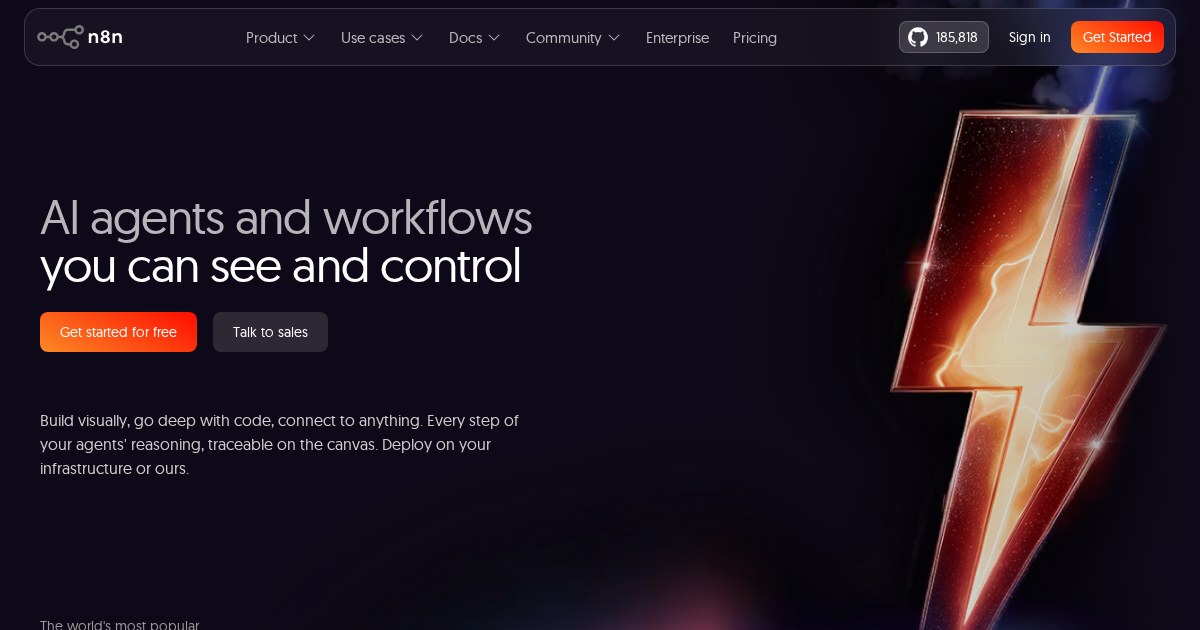 n8n: Workflow Automation With a Visual Editor