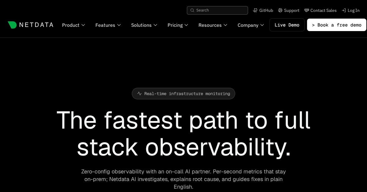 Netdata: Real-Time System Monitoring