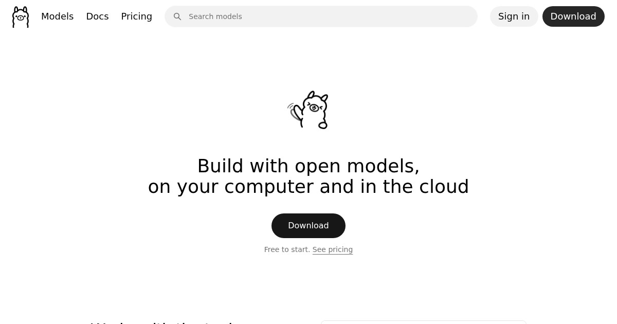 Ollama: Run Language Models Locally