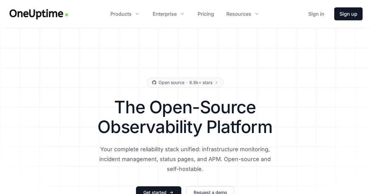 OneUptime: Complete open-source observability platform