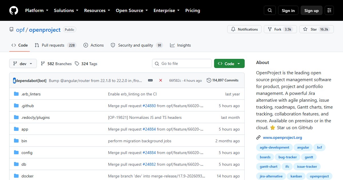 OpenProject: Self-Hosted Project Management With Gantt Charts and Agile Boards