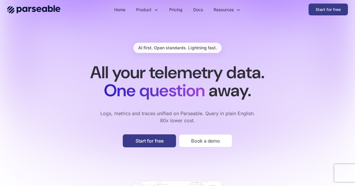 Parseable: Log analytics system for high throughput log ingestion