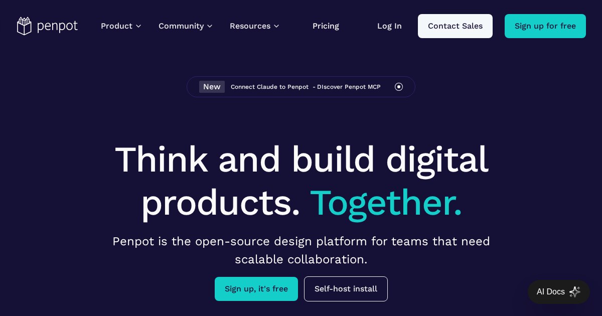 Penpot: Open-source design and prototyping platform