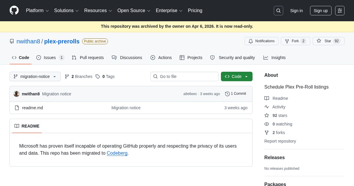 Plex Prerolls: Script for automating and managing Plex pre-rolls