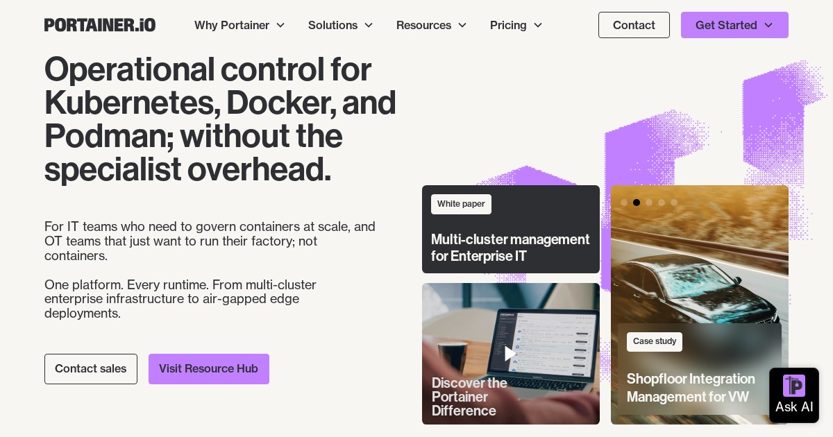 Portainer: Container Management Web Interface