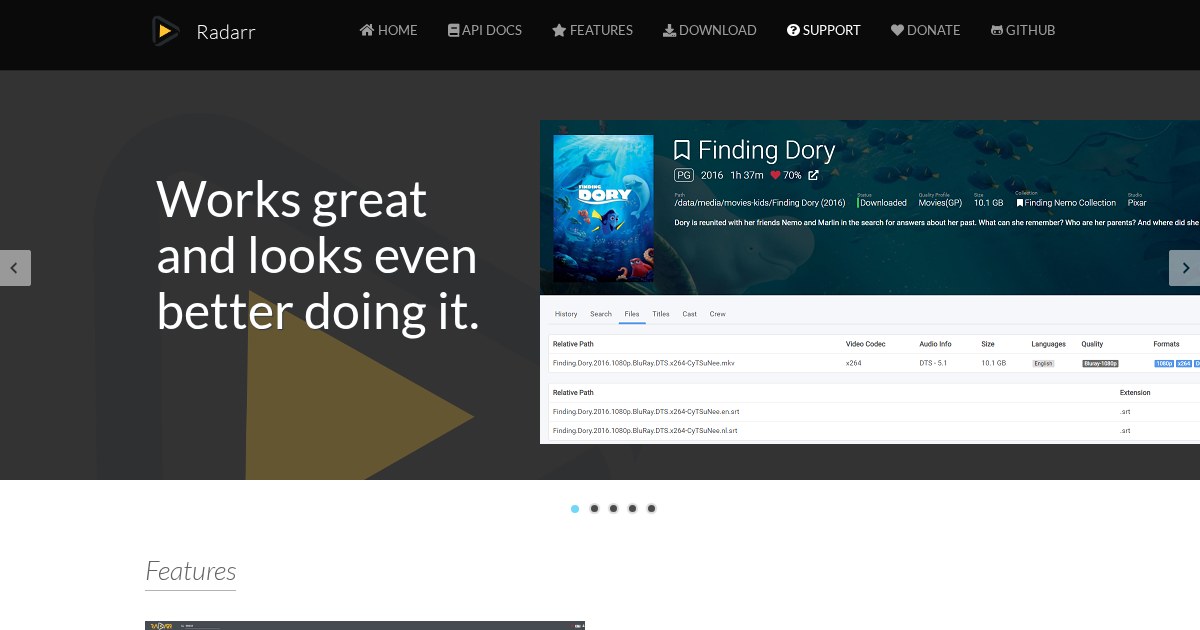 Radarr: Automated Film Collection Management